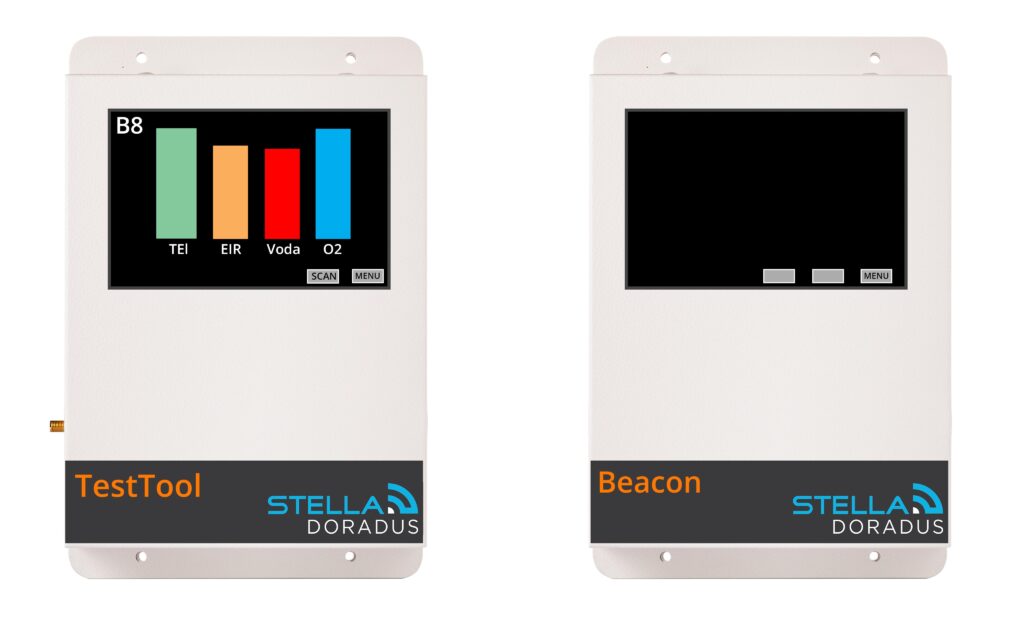 Stella Doradus Beacon TestTool Spectrum analyser